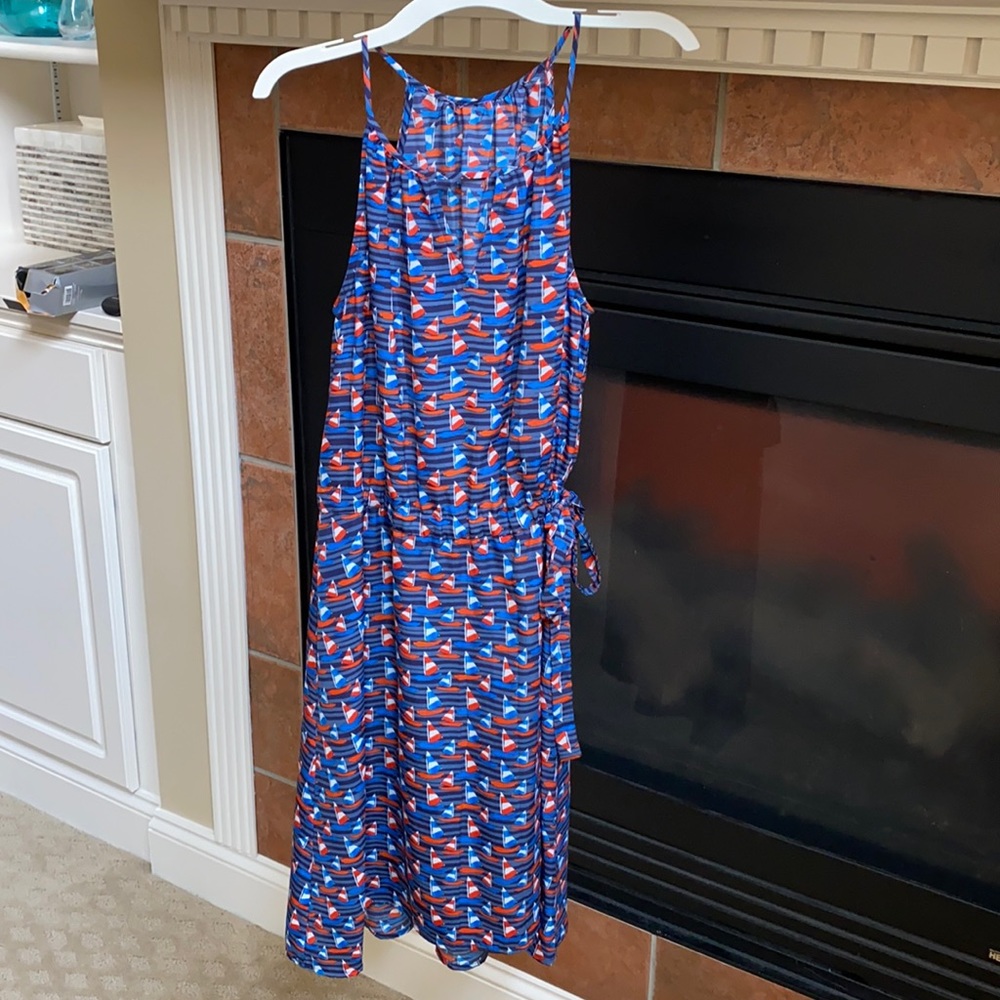 Adorable sailboat summer dress